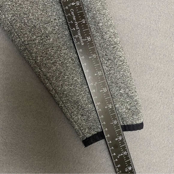 Columbia Sweater Men's Medium 1/4‎ Zip Grey Knit Fleece Chest Pocket - Picture 7 of 9